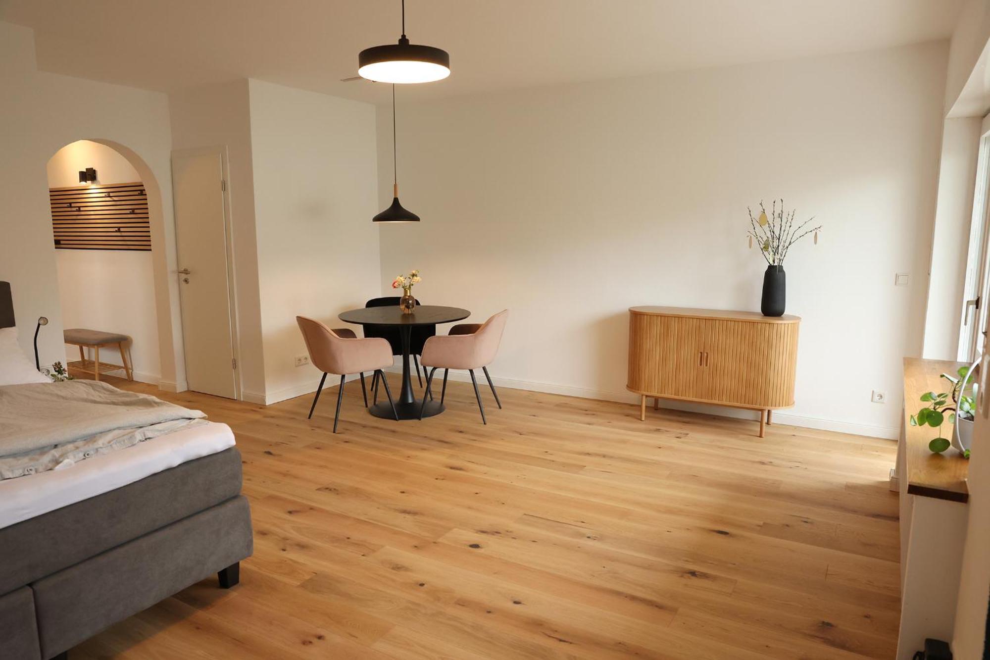 Apartment Am Knochenbach 代特莫尔德 外观 照片